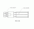 EXTRACTOR DE PINZA INTERIOR FORZA SERIE 4000